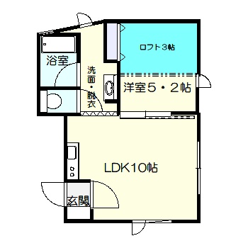 マーシャルパレスBの間取り