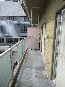 明香マンション　バルコニー　ベランダ