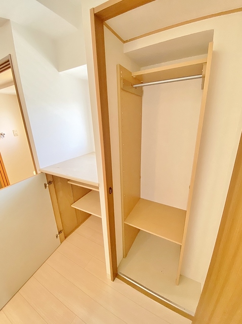 収納　廊下の収納スペース