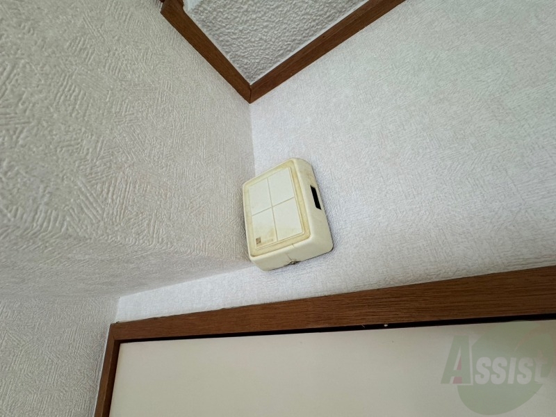セキュリティ　来客時にはこちらのチャイムが鳴りますよ。