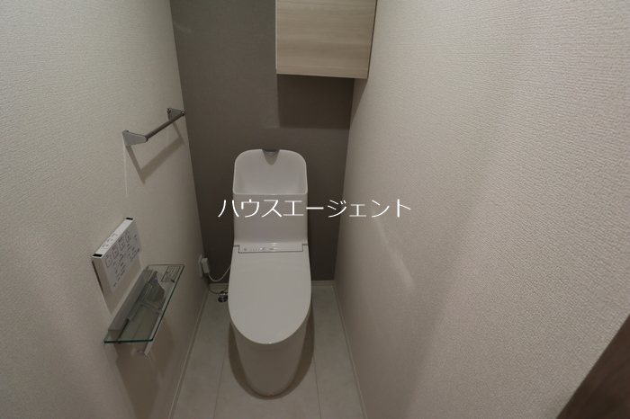 トイレ　トイレはウォシュレット付です。※参考写真（写真は別号室）