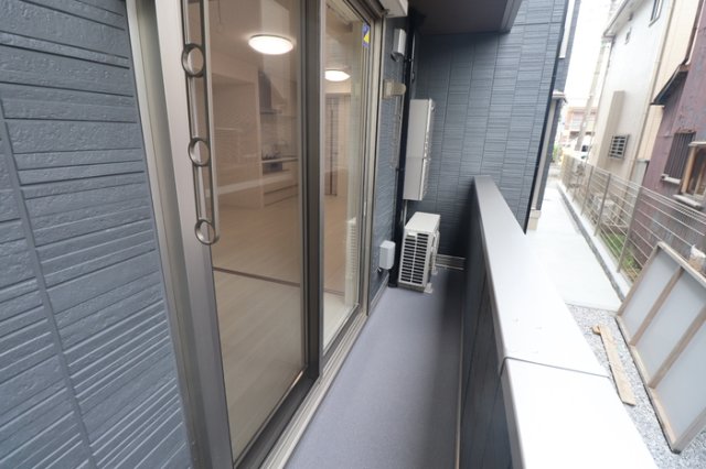 バルコニー　広々としたバルコニーです