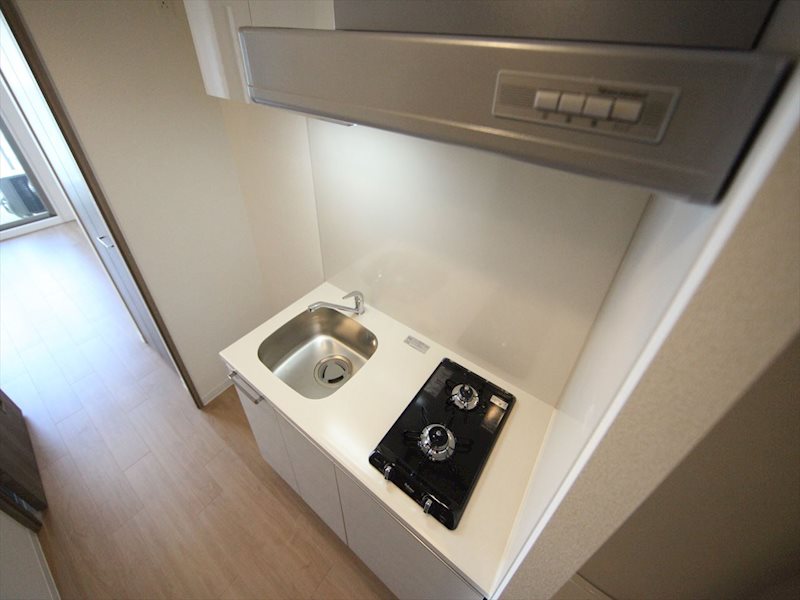 キッチン　システムキッチン（ガス2口コンロ付）