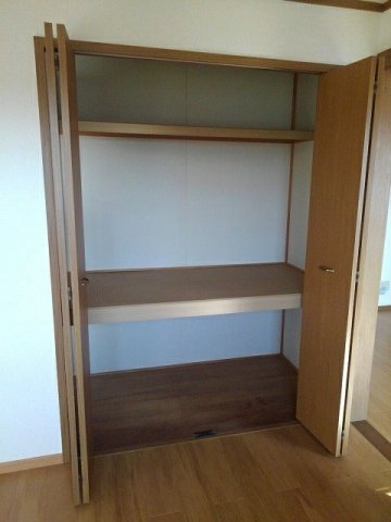 収納　大きなスペースがあり、収納には困りません