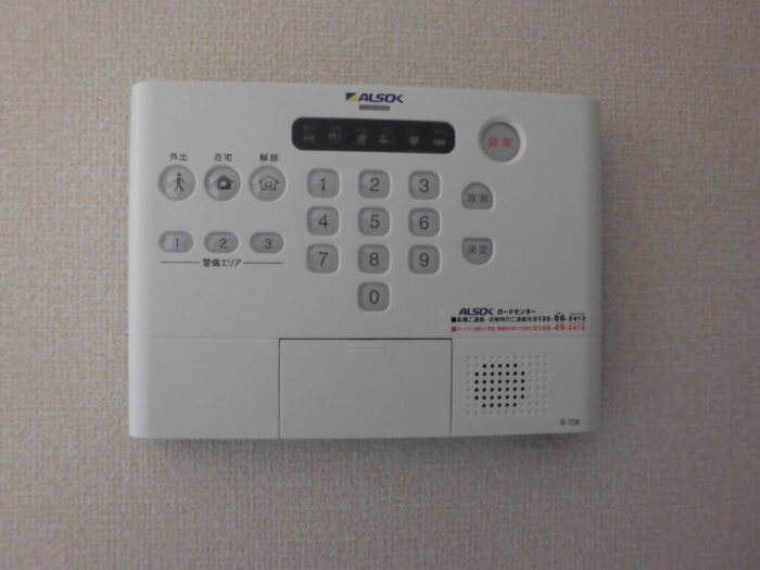 セキュリティ　別のお部屋の写真です