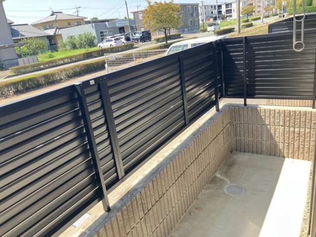 バルコニー　※写真は部屋号数が異なるためイメージです。