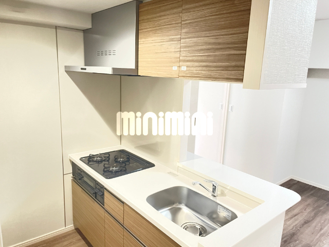 キッチン　ガスコンロ３口