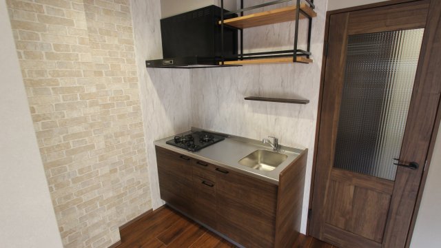 キッチン　同物件別号室の写真