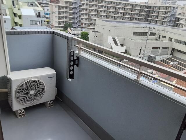 バルコニー　退去前