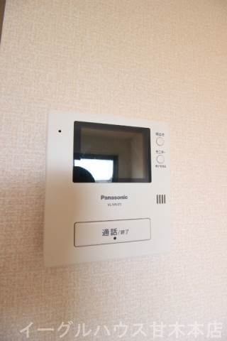 セキュリティ　相手を確認出来るTVモニターホン。