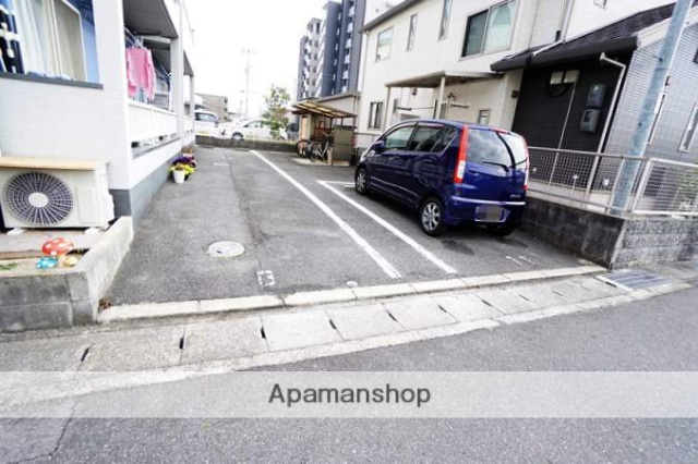 駐車場　眺望