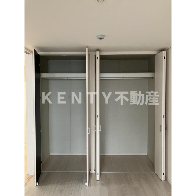 収納　たっぷりとした収納スペースです