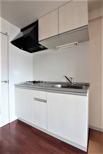 キッチン　写真は別号室のものです。