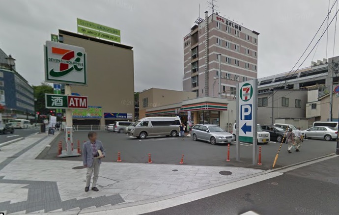 コンビニ　セブンイレブン 盛岡菜園1丁目店（コンビニ）まで701m