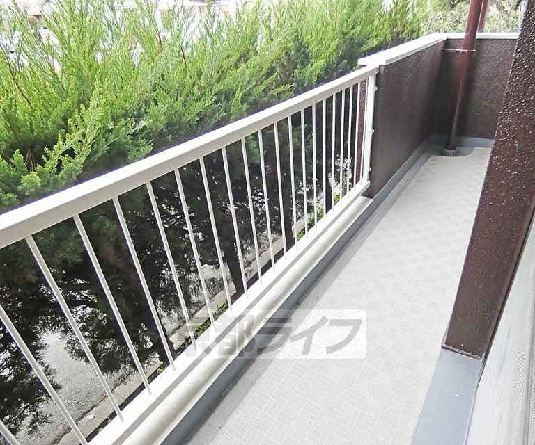 バルコニー　日当たり良好。