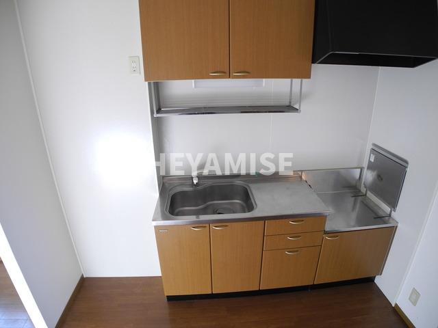 キッチン　※室内画像は別号室のもの(反転タイプ)