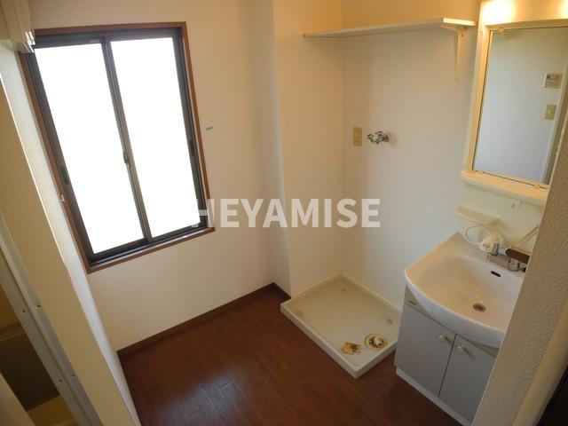 洗面設備　※室内画像は別号室のもの(反転タイプ)