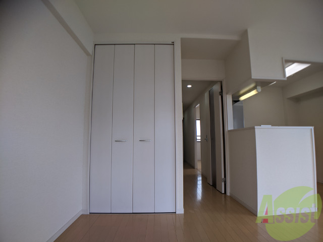 収納　こちらはクローゼットです。一人暮らしにはぴったり収納サイズ