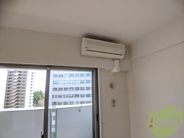 その他設備　エアコンが設置してありました。これからの季節には欠かせません