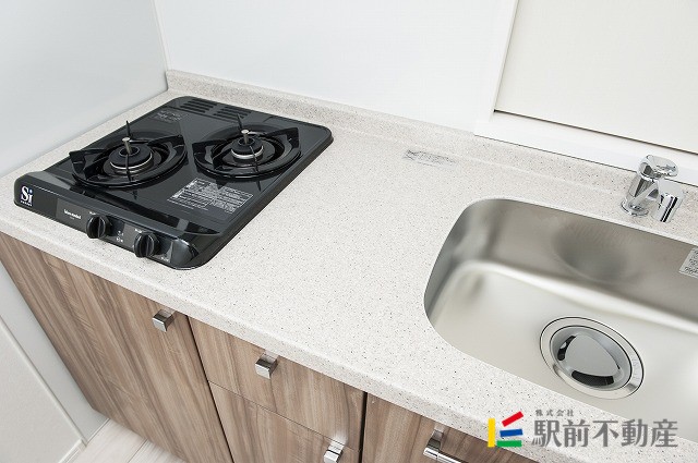 洗面設備　２口ガスコンロ＾＾