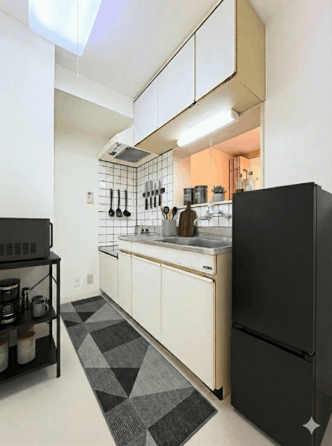 キッチン　※写真はＡＩホームステージングです。