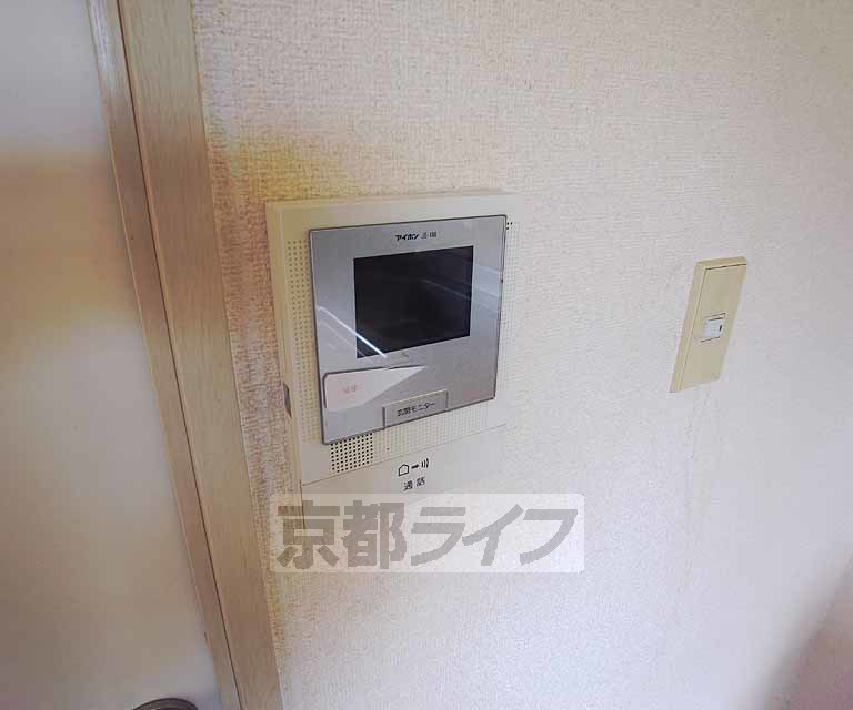 セキュリティ　誰が来たかわかりますね。