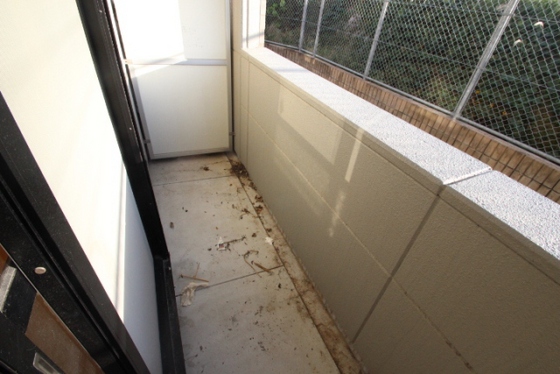 バルコニー　※別部屋の写真です