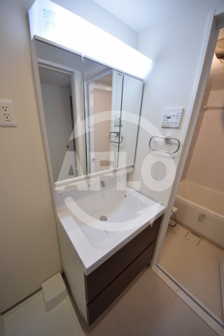 洗面設備　リアライズ小路駅前　独立洗面台