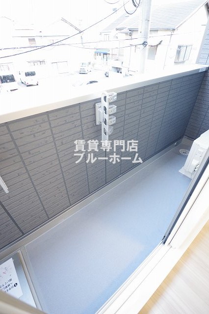 バルコニー　広いバルコニーです！