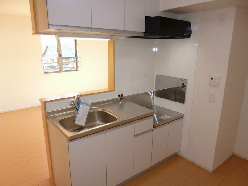 キッチン　2口ガスコンロ設置可能