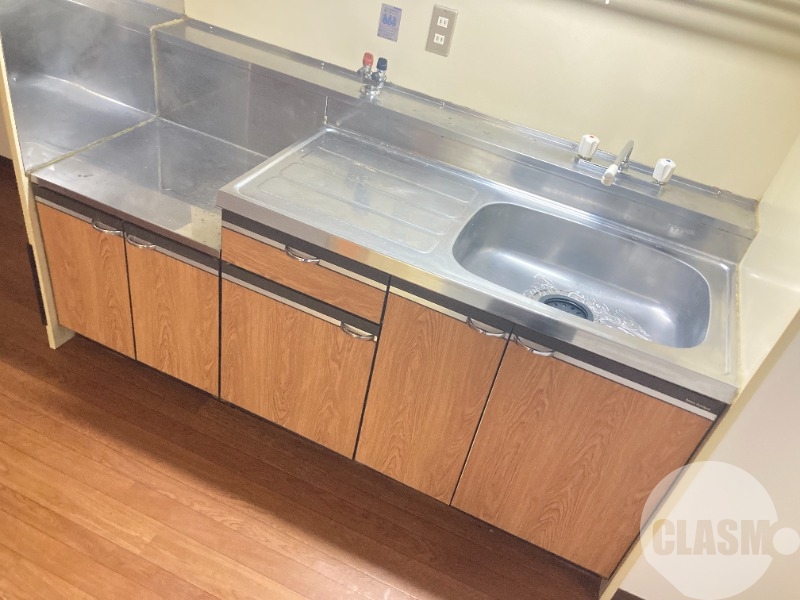 キッチン　ガスコンロ設置可♪