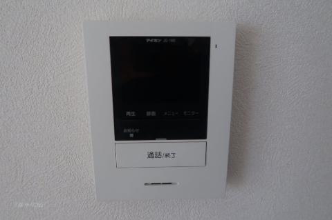 セキュリティ　カメラ付インターホン（イメージ）