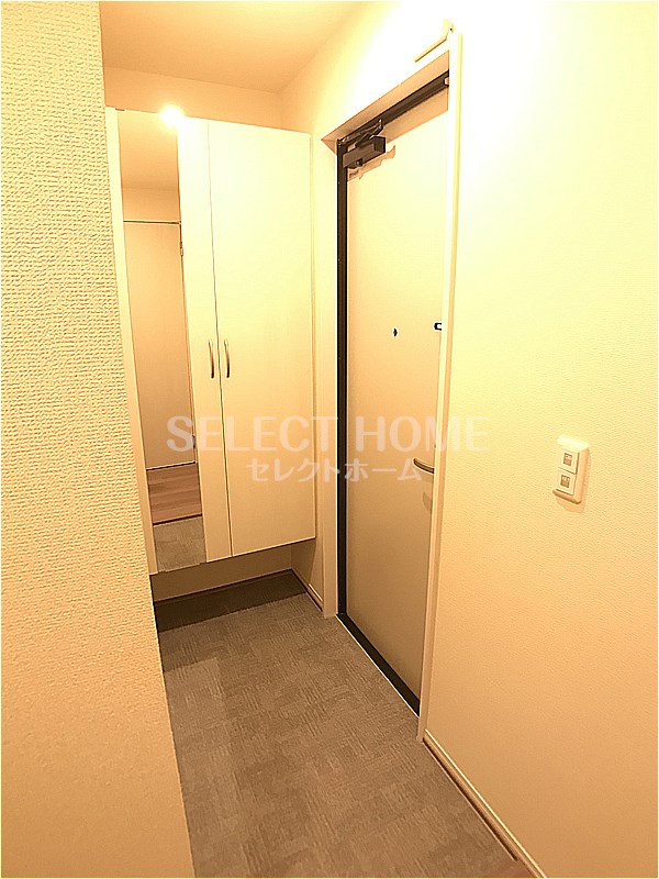 玄関　明るい玄関です