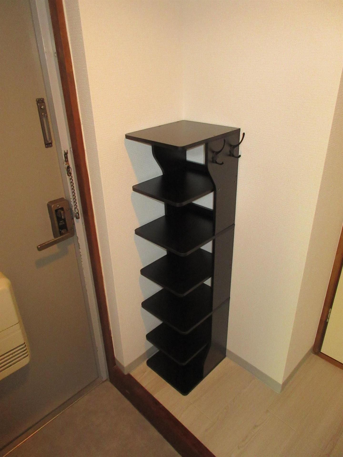 玄関　玄関にシューズラックあります♪