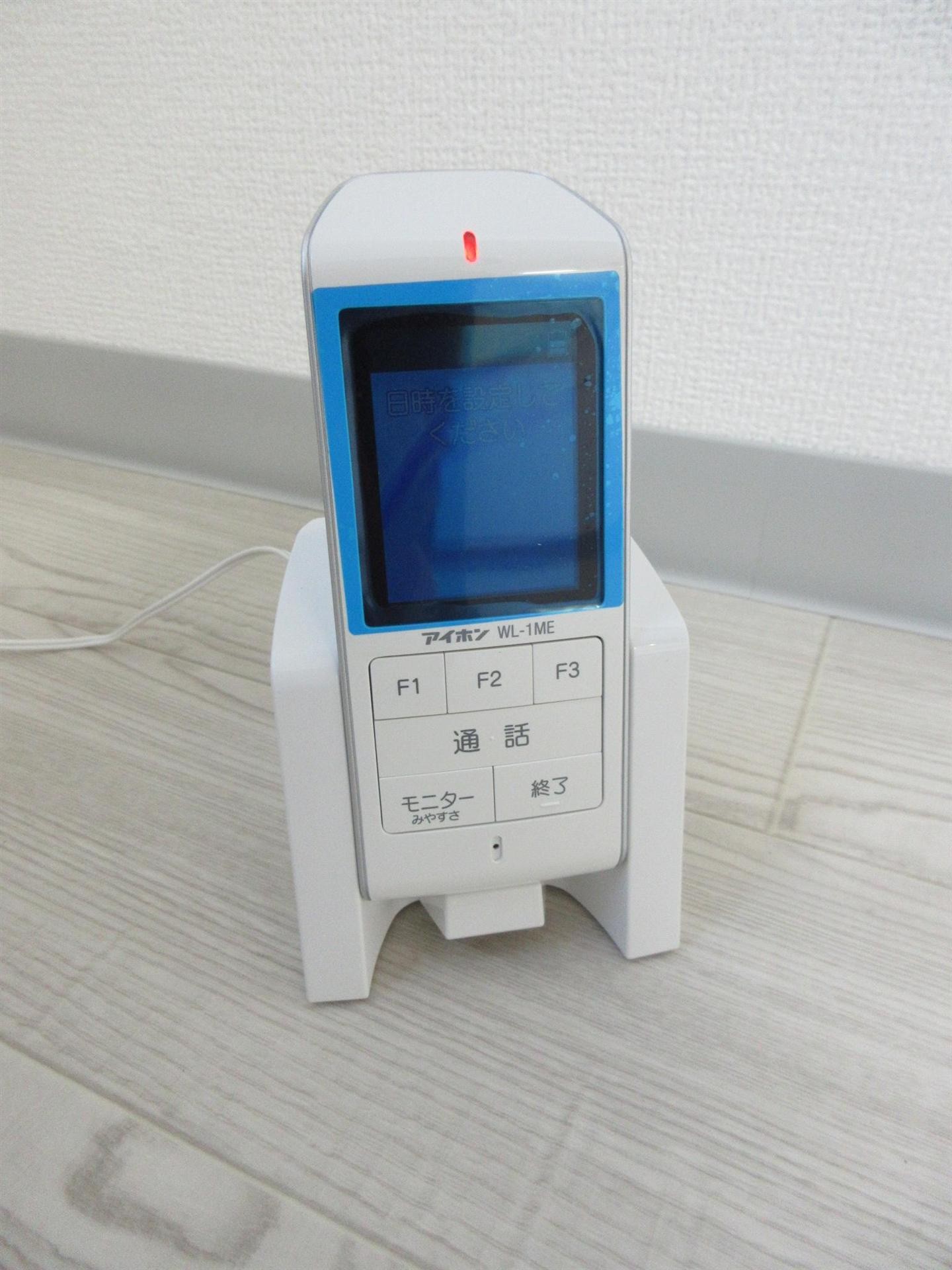 セキュリティ　モニター付きインターホンです！