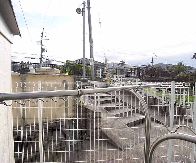 眺望　１階の庭からの眺望です。