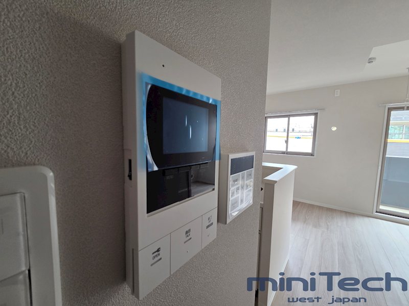 セキュリティ　現地モデルルーム写真のため現況優先