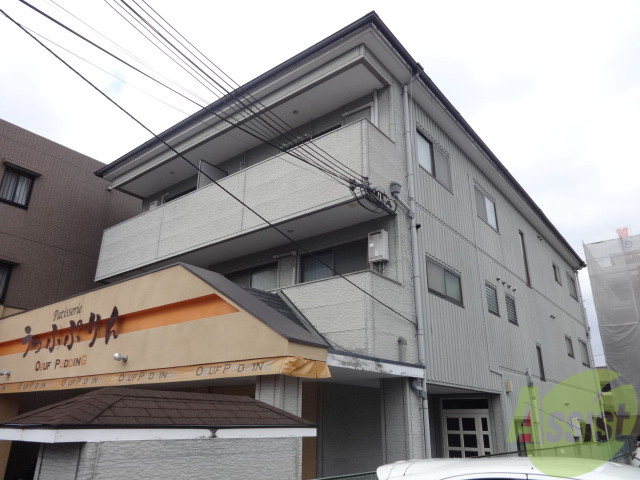 建物外観　豊中市北桜塚「ＴＯＹＯＮＡＫＡサンハイツ岸田」