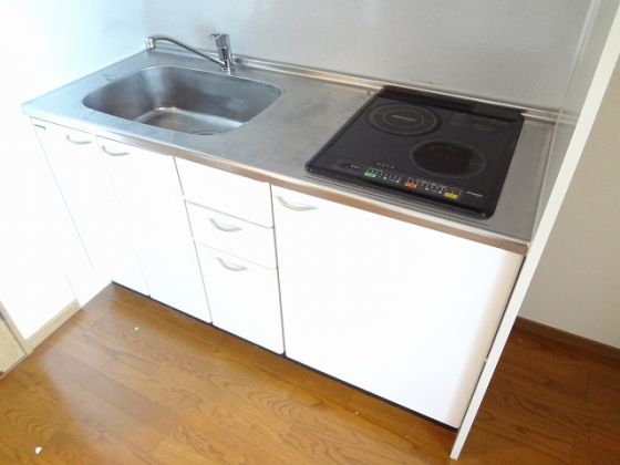 キッチン　類似写真掲載※IH2口コンロ付きです。