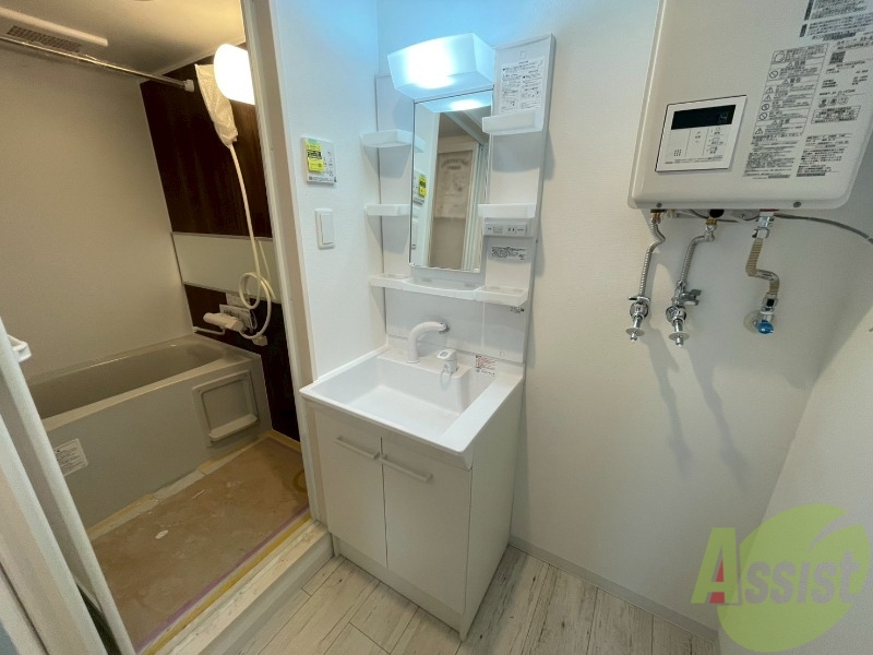 洗面設備　シャンプードレッサーで身支度もラクラクです！