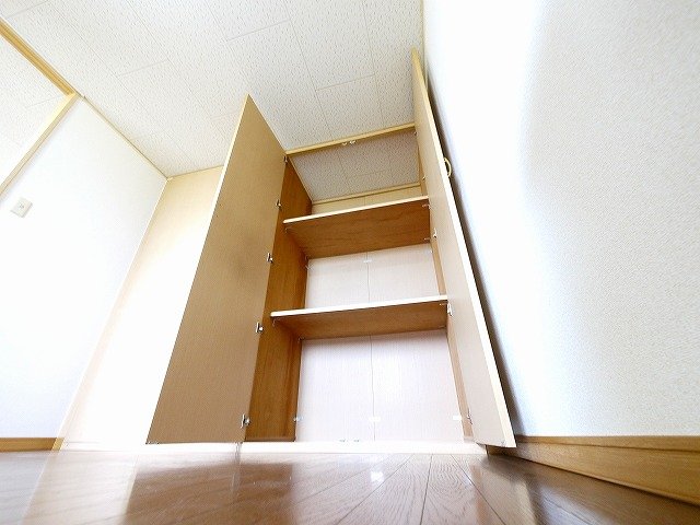 収納　収納のためのスペースです