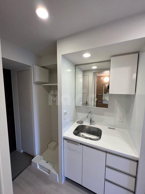 洗面設備　別号室の実際の写真です