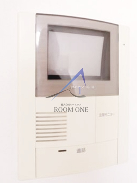 セキュリティ　モニター付きインターホンです。