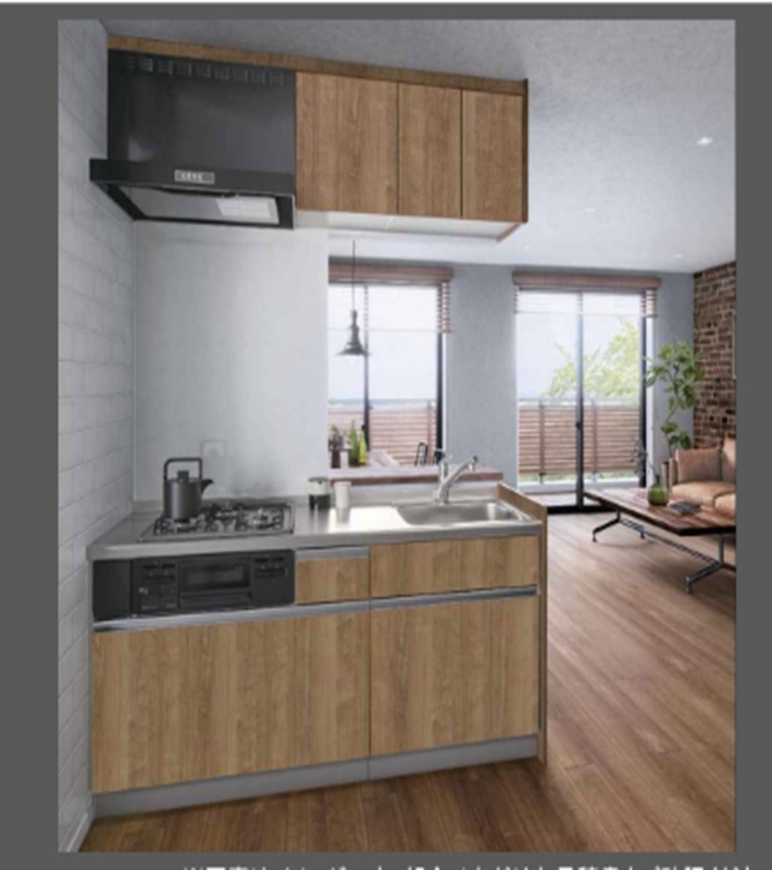 キッチン　嬉しい３口キッチン♪