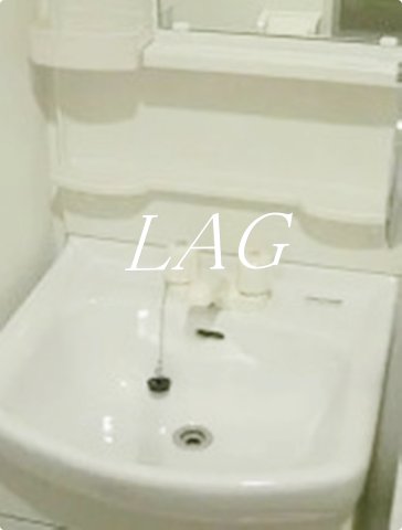 洗面設備　洗面台です。