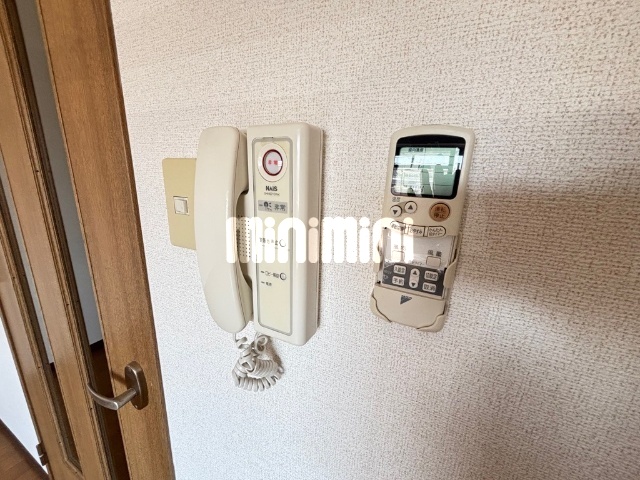 セキュリティ　インターホンです。