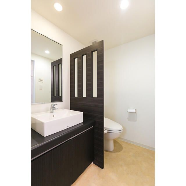 洗面設備　※別部屋の写真です