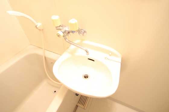 洗面設備　※別号室の写真です