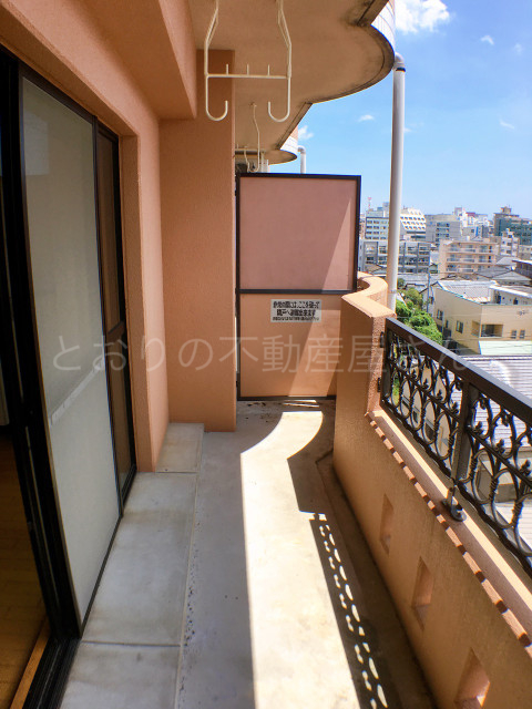 バルコニー　松橋マンション　バルコニー