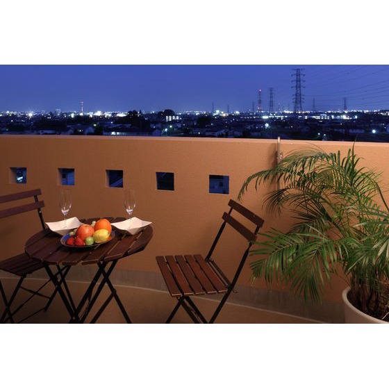 バルコニー　家具・備品類は付属しておりません